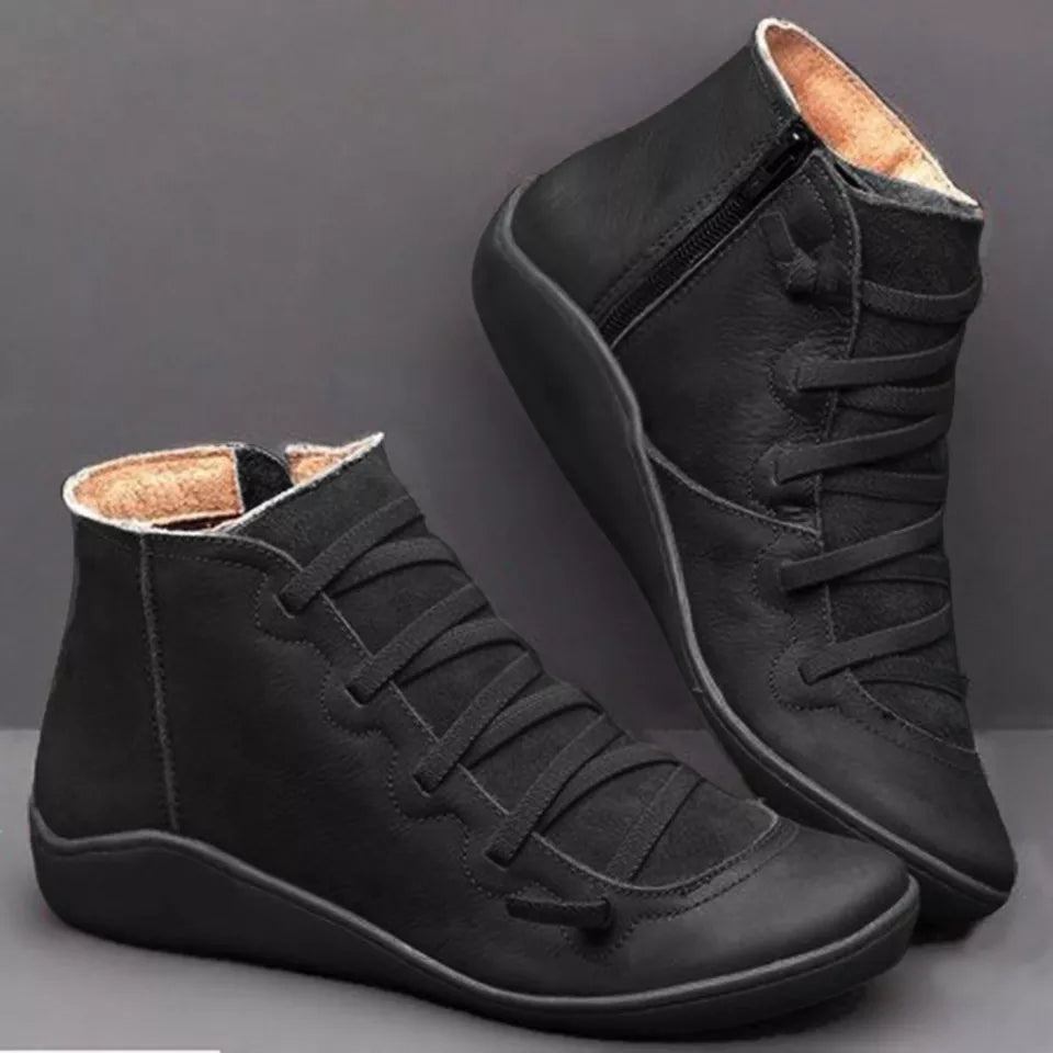 Valerie™ Leather Comfort Boots
