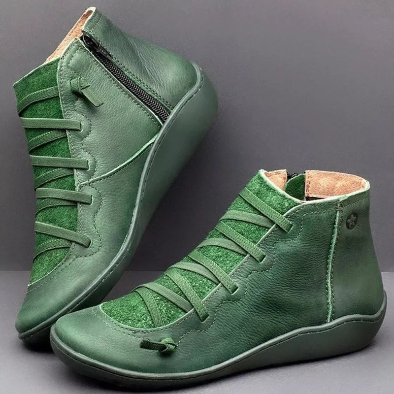 Valerie™ Leather Comfort Boots