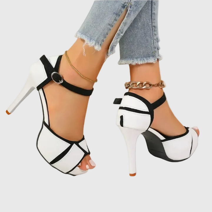 Valentina - Elegant Abstract Heels
