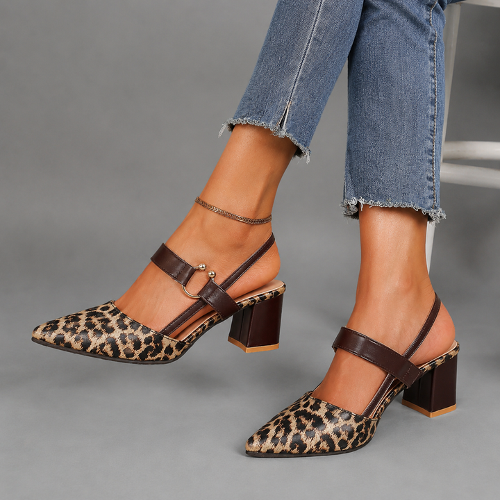 Avalina - Leopard Heels