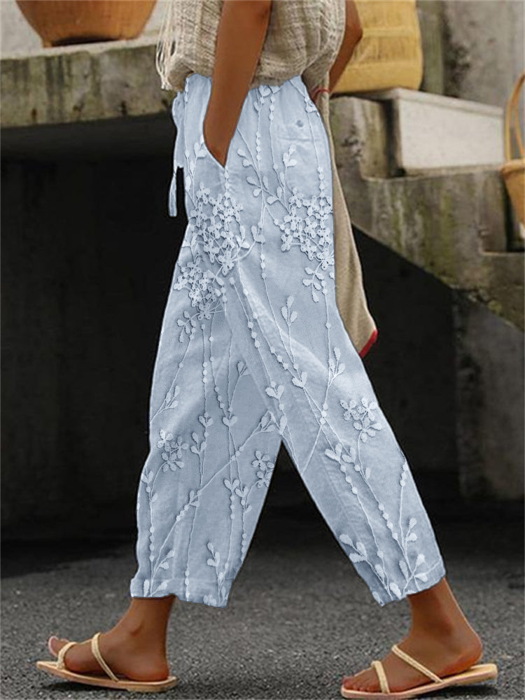 Lia Relaxed Printed Pants