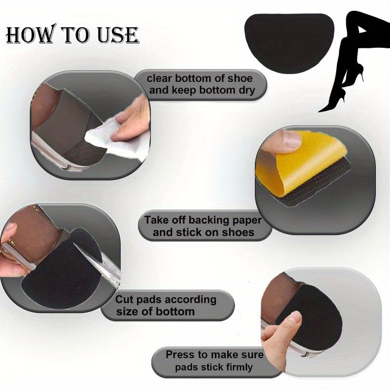 Non-Slip Shoe Pads – 4-Piece Set