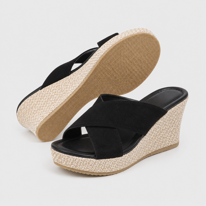 Carla – Relaxed Wedge Sandals