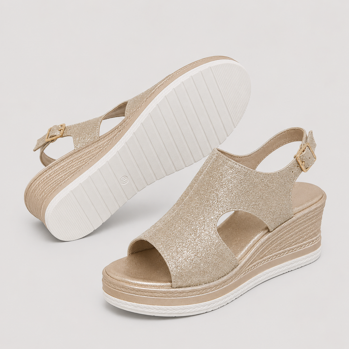 Maeve – Relaxed Wedge Sandals