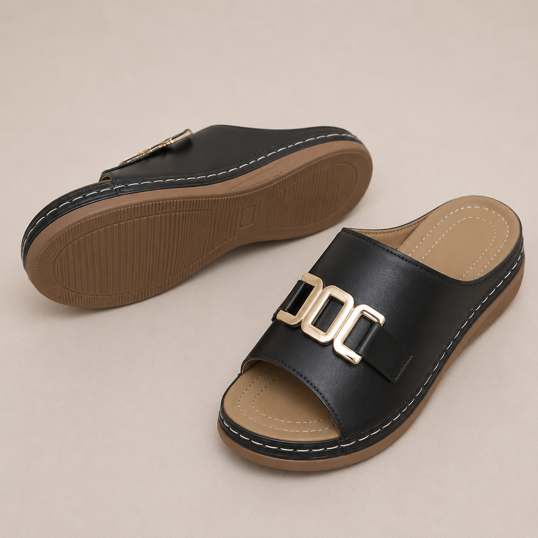 Kathryn | Comfy Buckle Sandals