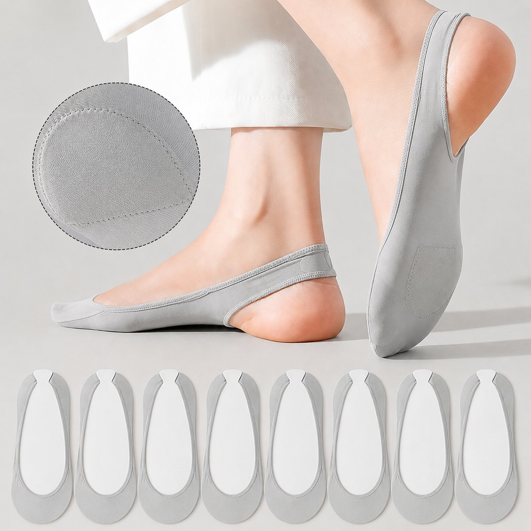 Invisible Comfort Socks – 4 Pair Set