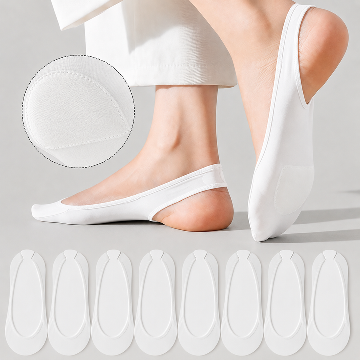 Invisible Comfort Socks – 4 Pair Set