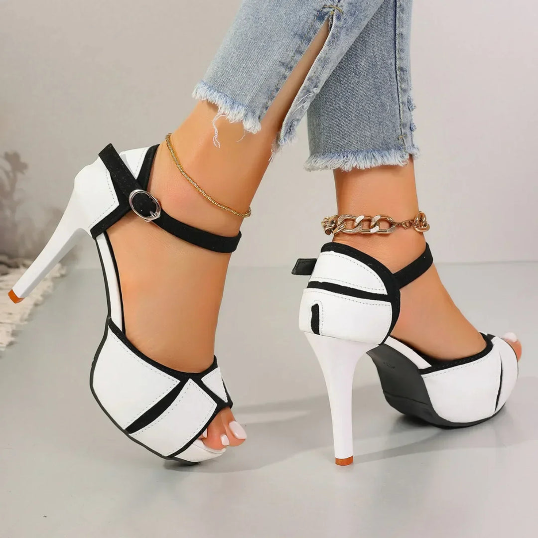 Valentina - Elegant Abstract Heels
