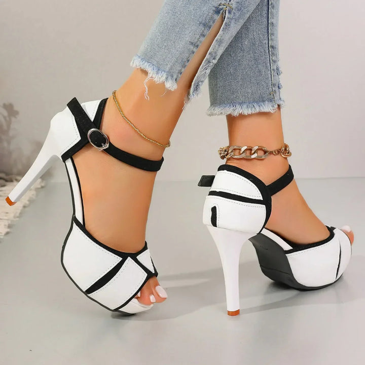 Valentina - Elegant Abstract Heels