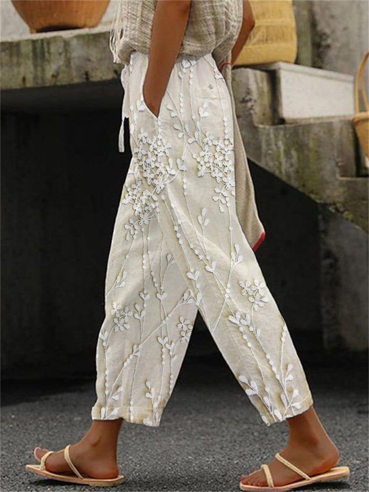 Lia Relaxed Printed Pants