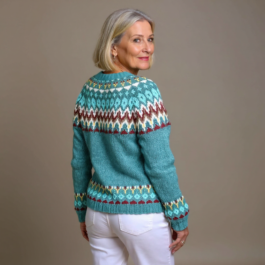 Serenity | Vintage Icelandic Wool Cardigan