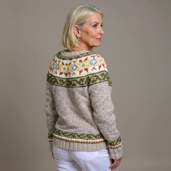 Autumn | Vintage Icelandic Wool Cardigan