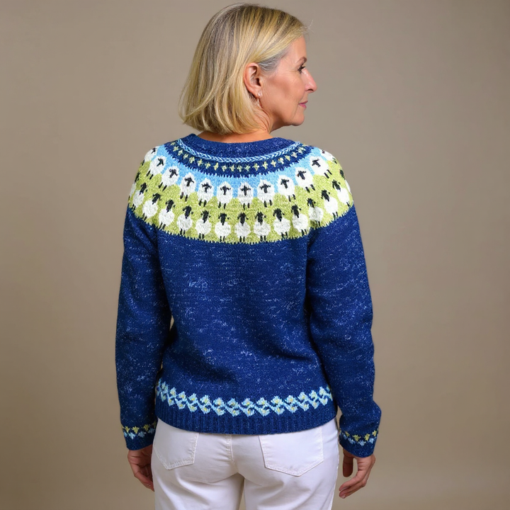 Sophie | Vintage Icelandic Wool Cardigan