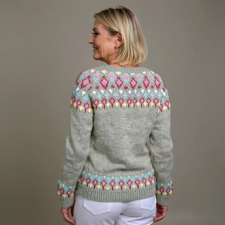 Madeline | Vintage Icelandic Wool Cardigan