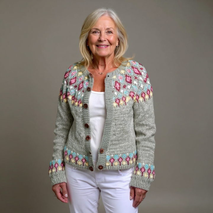 Madeline | Vintage Icelandic Wool Cardigan